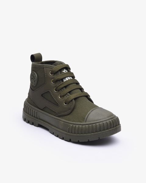 Soviet Kids Velocity Olive Canvas Mid Cut