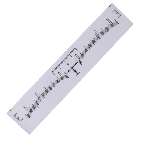 Transparent Adhesive Eyebrow Stencil - Disposable Microblading Guide Tool