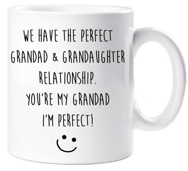 You're My Grandad I'm Perfect Birthday Christmas Father's Day Gift Mug