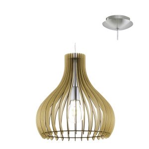 Tindori Pendant - 380mm - Maple