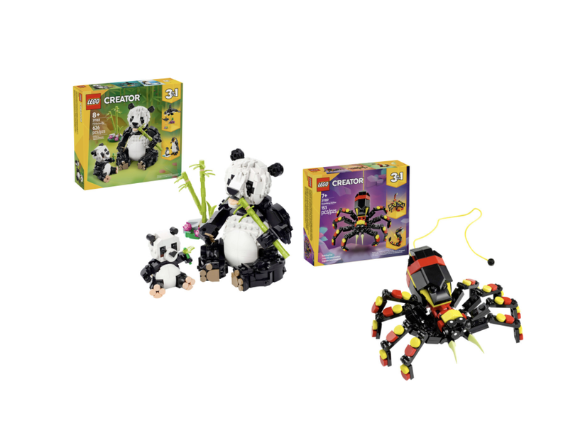 LEGO Creator 3-in-1: Wild Adventures Collection (31165 &amp; 31159)