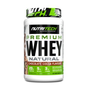 Premium Whey Protein Natural Chocolate Cocoa 908g