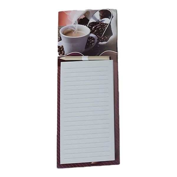 Assorted Coffee Styles Multipurpose Fridge Magnet NotePad