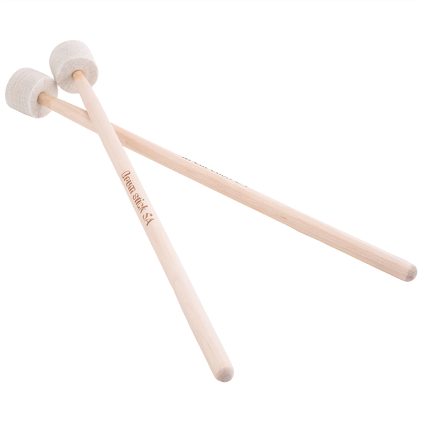 1 Pair Drum Mallet Stick Felt Head Mallet Timpani Stick Drum Hammer