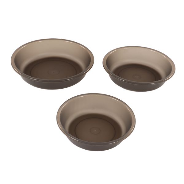 3-Pieces Transparent Bait Mixing Basin