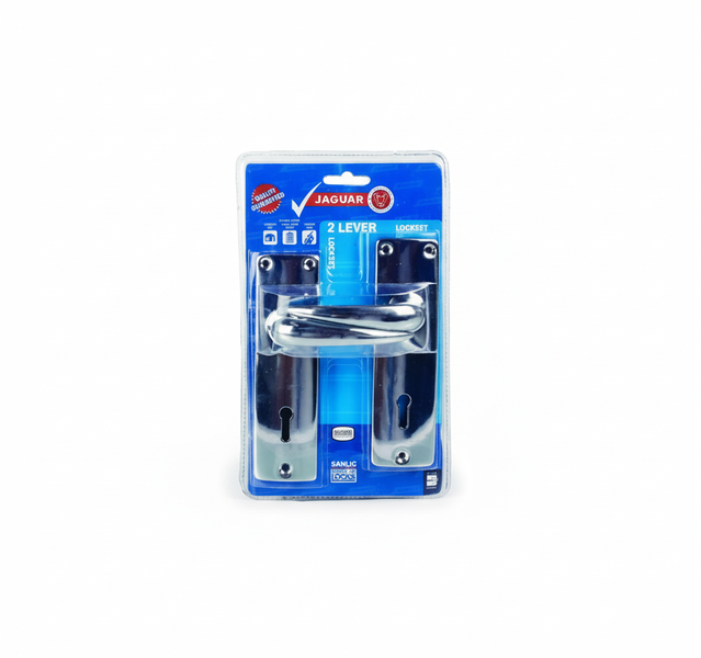 Jaguar Mortice Lock Set with 2 Keys - Durable Door Security