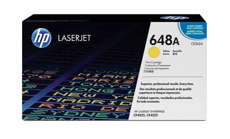 HP 648A Yellow LaserJet Toner Cartridge