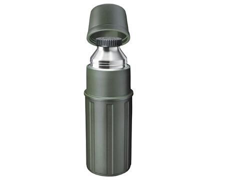 Isosteel Stainless Steel 1L Flask - Green