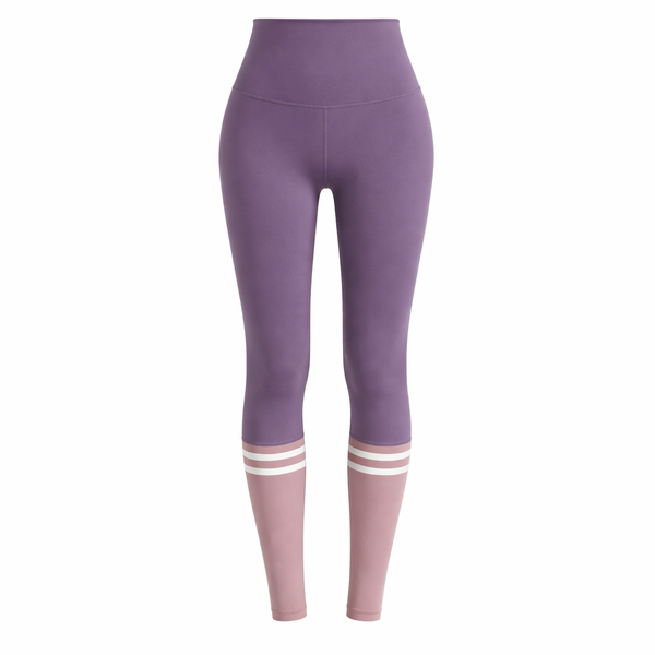 Women's Stretch Fitness Leggings - Purple