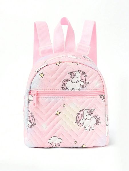 Pink Unicorn Toddler Girls Backpack