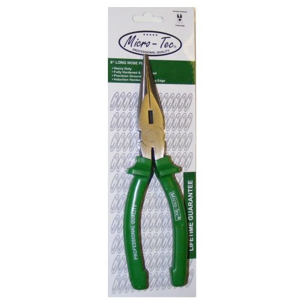 Micro-Tec 200mm Long Nose Plier - Precision Grip for Tight Spaces