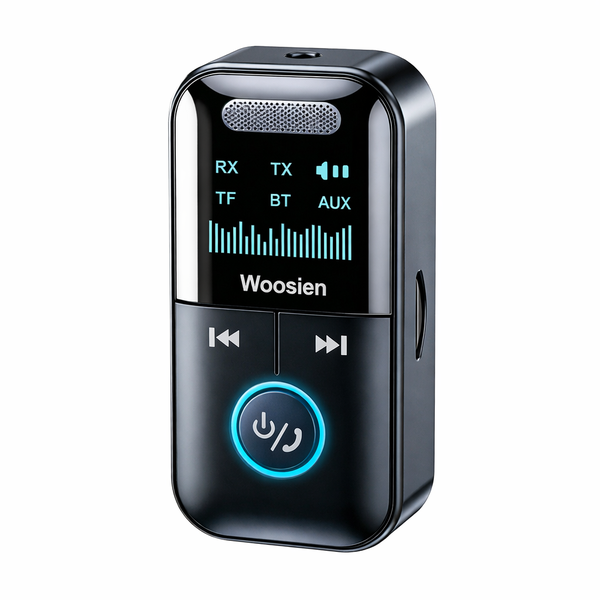 Woosien Bluetooth 5 4 Transmitter Receiver Wireless Aux Bluetooth Adapter