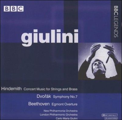Carlo Maria Giulini - Hindemith: Concert Music For Brass &amp; S (CD)