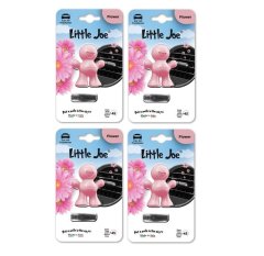 4 Pack Little Joe - Flower Air Fresheners