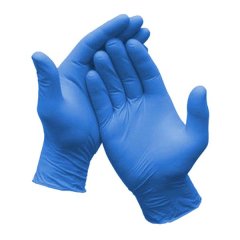 Blue Nitrile Powder Free Disposable Gloves - 500 Gloves - Medium