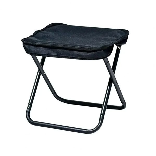 Ultralight Outdoor Folding Stool with Carry Bag Steel Collapsible Seat