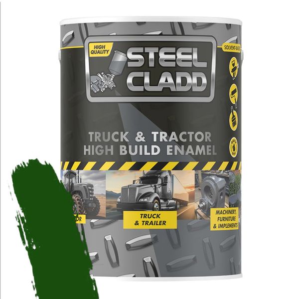 Steel Cladd Truck N Tractor Enamel Shearer Grn 5L