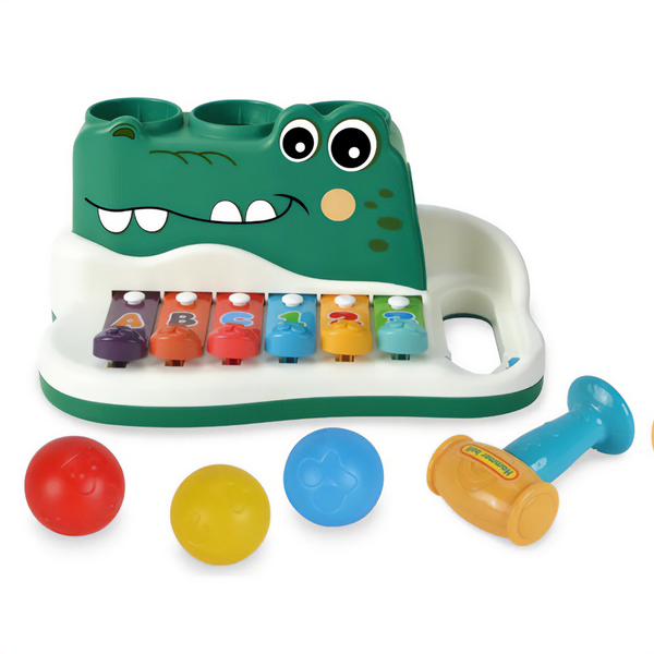 Kids Musical Crocodile Xylophone Toy