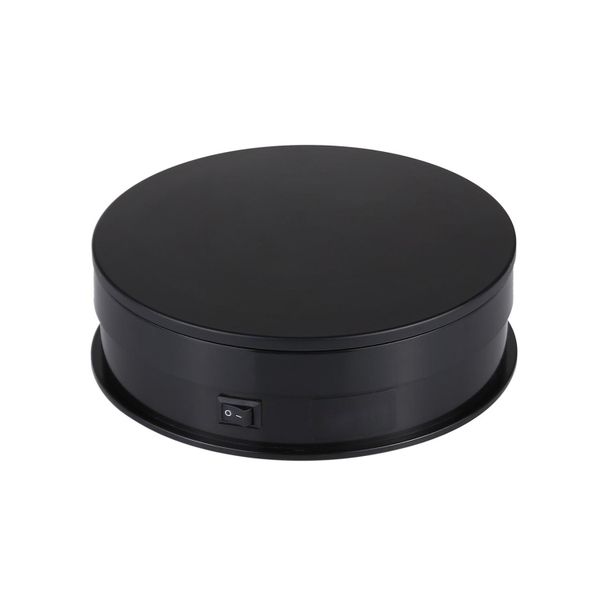 USB Rotating Display Turntable for Photography &amp; Products Load 1-5kg Black
