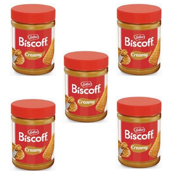 Lotus Biscoff Creamy Spread 1.6kg - Pack of 5 (8kg)