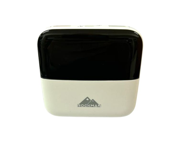 Rockman 10000Mah Mini Power Bank-Black