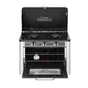 Zero Appliances Portable Outdoor 2 Burner Gas Stove And Oven