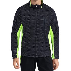 Casual Winter Jacket Thermal Cycling Coat Windproof Fleece-Lined Jacket