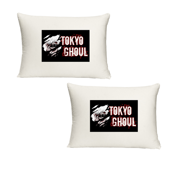 Katz Designs - Twin Pillow Cases - Polyester - Tokyo Ghoul