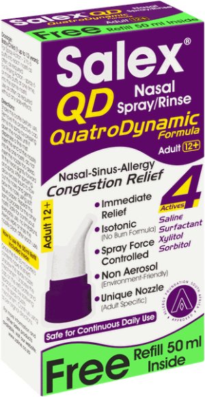 Salex Qd Adult Nasal Spray/Rinse