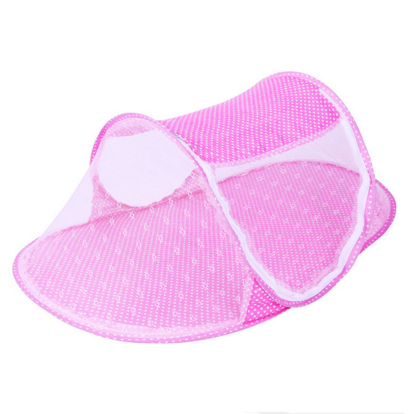 Portable crib with net bed mosquito net