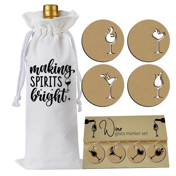 Pappa Joe – Wine Bag Gift Set - Making Spirits Bright