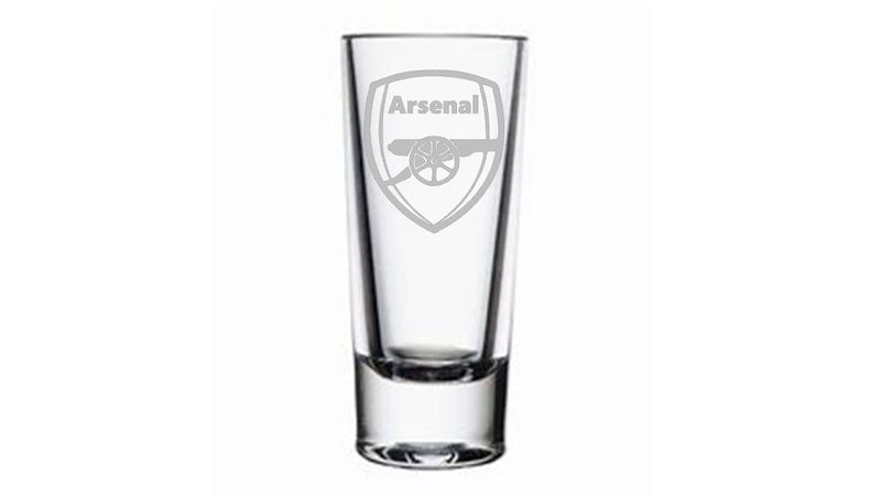 Arsenal Football Club - Etched Shot Glass (Set of 6)