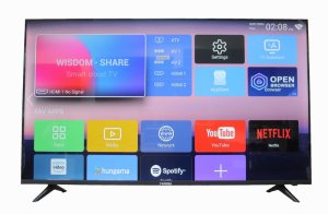 YACHISA 45'' LED HD READY SMART TV. (Frameless)