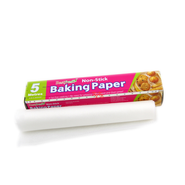 Bulkpack 5 x Non Stick Baking Paper - 5 Meters