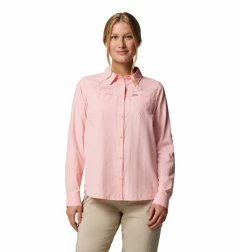 Columbia Women's Silver Ridge 3.0 Long Sleeve Shirt - Pink Sand