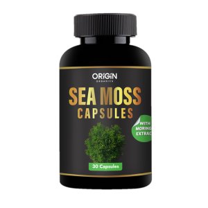 Origin Organics - 100% Organic Sea Moss Capsules (30 capsules)