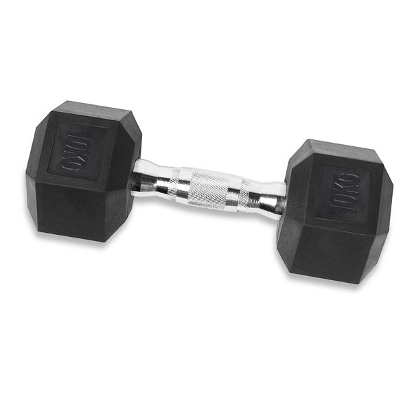 10kg Single Hexagon Dumbell Disa Sports