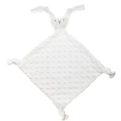 Bunny Baby Comforter/ Doudou - White