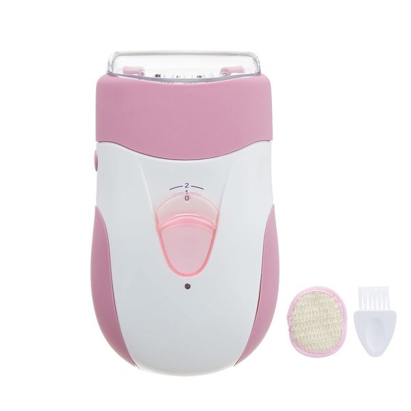 Electric Epilator for Women Hair Removal Device with Cleaning Brush 2-Speed
