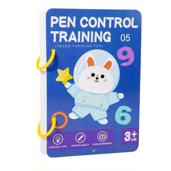 96-Page Magic Tracing Workbook for Kids