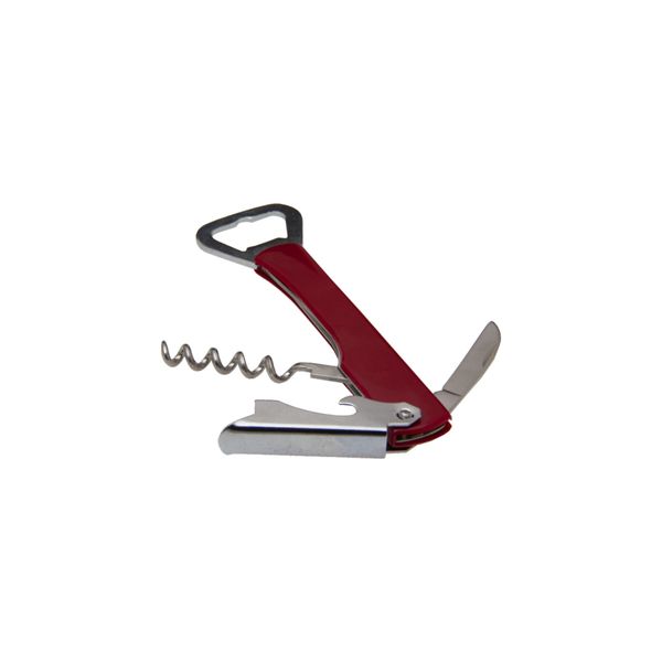 Bar Butler - Wine &amp; Bottle Opener Maroon - Pack of 6