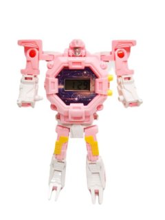 Watch To Robot Transformer - Kids Digital Watch