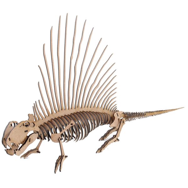 Wow We - 3D Wooden Model Dinosaurs Dimetrodon
