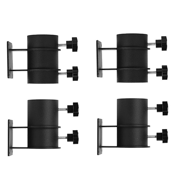 Umbrella Stand Umbrella Clamp Mount Bracket for Deck Railing 4 Pcs