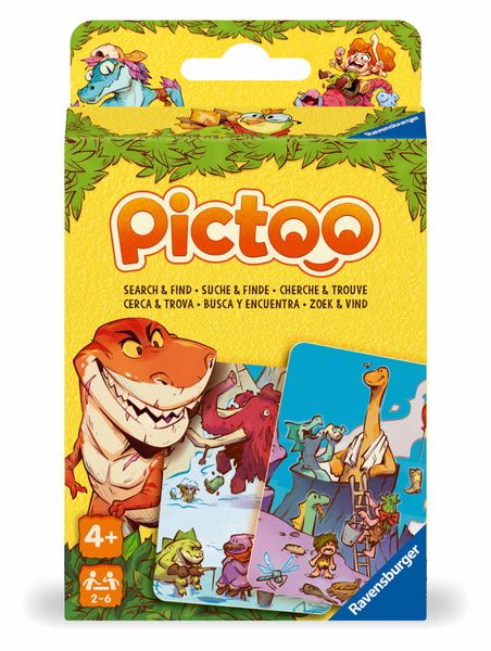 Pictoo Card Game Dino