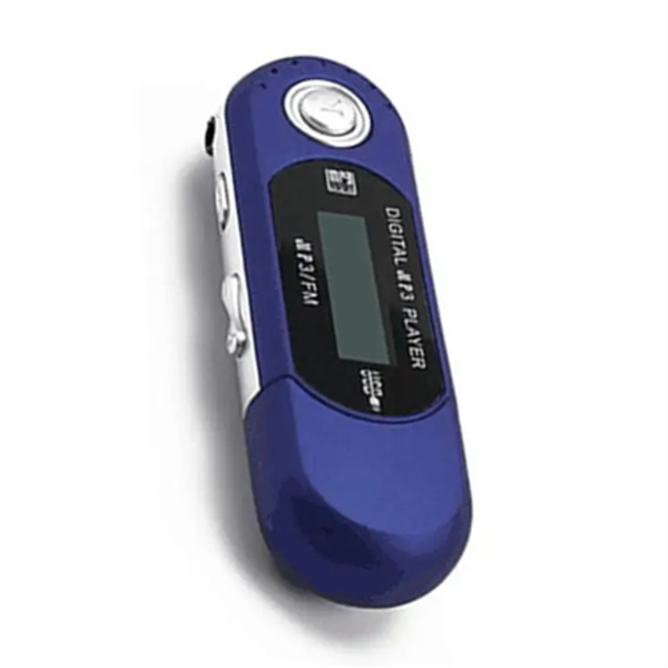 Mini Mp3 Player Small Flash Drive Multilanguage Lcd Music Player (A)