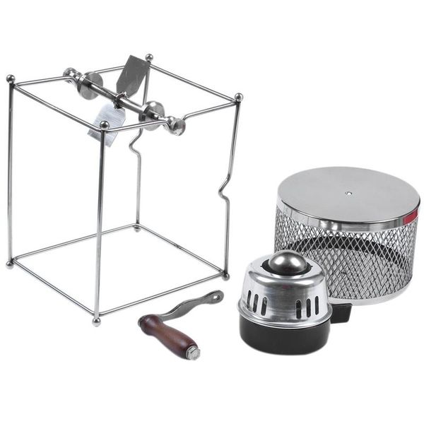 Stainless Steel Coffee Inflatable Inflatable Gas Roasting Van Operating Ma