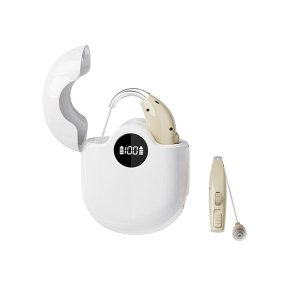 Personal Sound Amplifier for Seniors with Charging Case 2-Pack