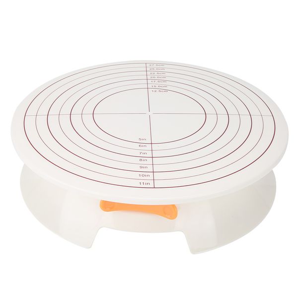 Rotating Cake Decorating Turntable - Baking Base With Buckle