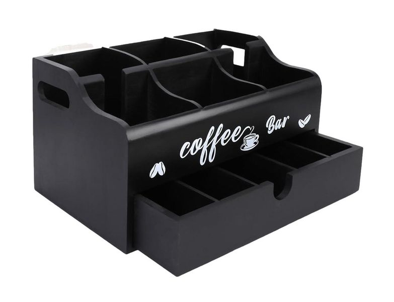 Wooden Coffee Storage Organiser